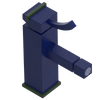 Rubinet Single Control Bidet Fitting (less drain) Midnight Blue