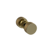 Rubinet Shower Door Knob (set) Natural Brass