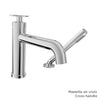 Baril 2-piece tub filler with hand shower (without handle)