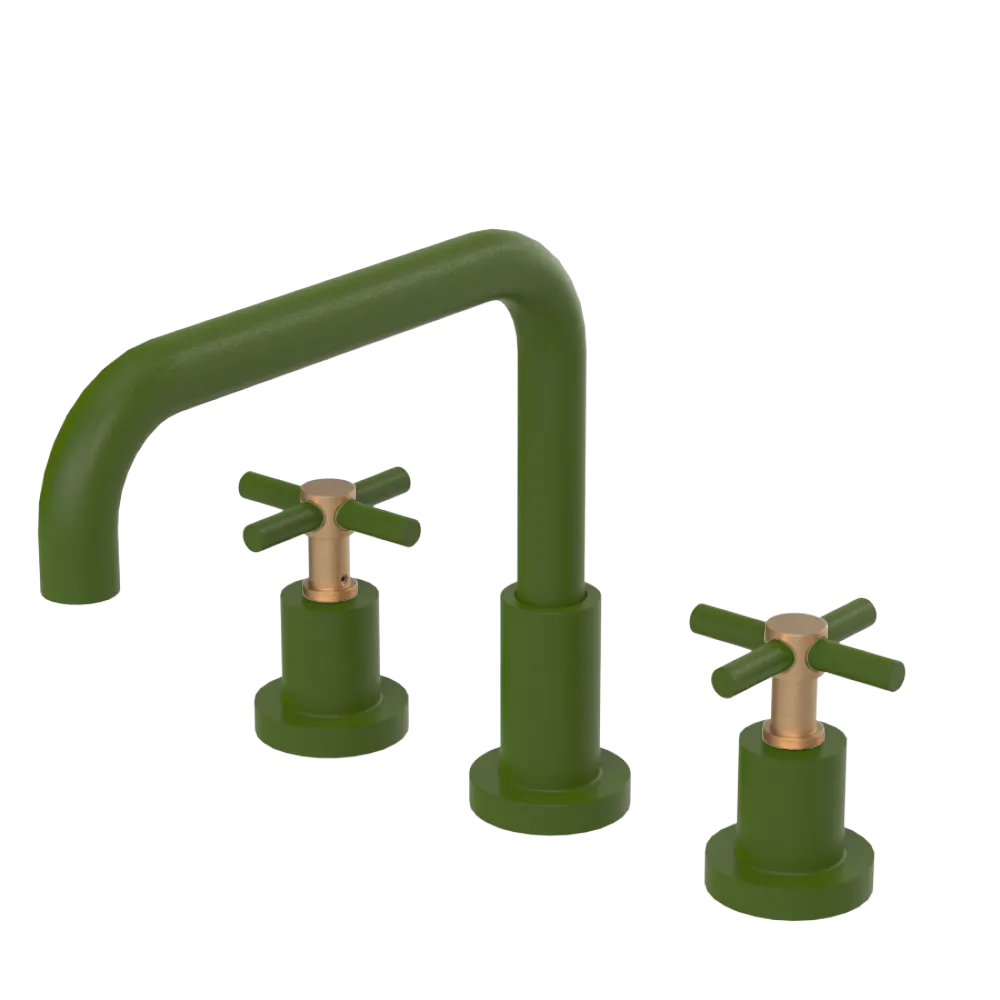 Rubinet Widespread Kitchen Set Green Envy
