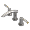 Rubinet Widespread Lav. Set. (less drain) Polished Nickel
