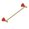 Rubinet Towel Bar 18" Satin Brass