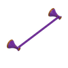 Rubinet Towel Bar 18" Purple Haze