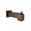 Baril Square 7" tub spout with diverter