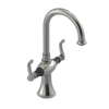 Rubinet Single Hole Dual Handle Lav. Set. (less drain) Satin Nickel