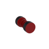 Rubinet Shower Door Knob (set) Maroon