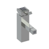 Rubinet Single Control Bidet Fitting (less drain) Satin Nickel
