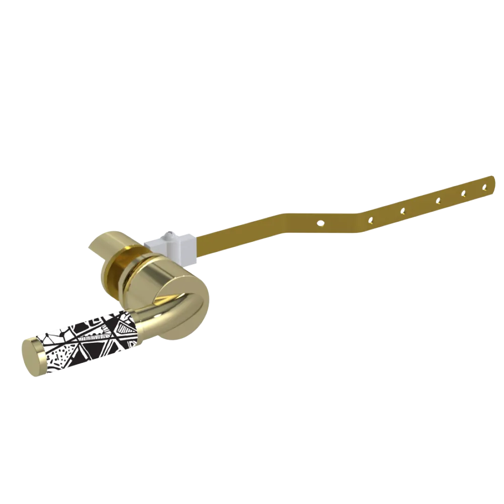 Rubinet Trip Levers Gold