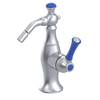 Rubinet Single Control Bidet Fitting (less drain) Satin Chrome