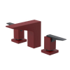 Rubinet Widespread Lav. Set. (less drain) Maroon