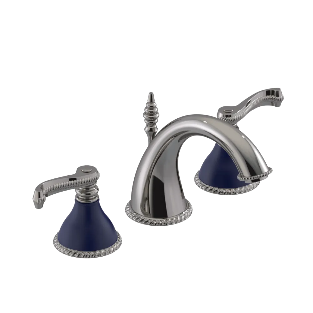 Rubinet Widespread Lav. Set. (less drain) Polished Nickel