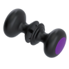 Rubinet Shower Door Knob (set) Matt Black