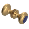 Rubinet Shower Door Knob (set) Satin Gold