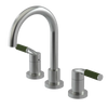 Rubinet Widespread Lav. Set. (less drain) Satin Nickel
