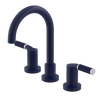 Rubinet Widespread Lav. Set. (less drain) Midnight Blue