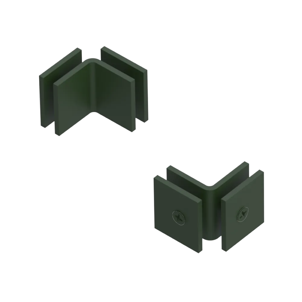 Rubinet 90 Glass to Glass Open Face Green Envy