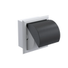 Rubinet RECESSED TOILET PAPER HOLDER White