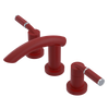 Rubinet Widespread Lav. Set. (less drain) Maroon