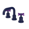 Rubinet Widespread Lav. Set. (less drain) Midnight Blue