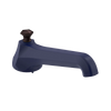 Rubinet Tub Filler Spout Deck Mount Midnight Blue