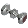 Rubinet Shower Door Knob (set) Satin Nickel