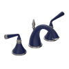 Rubinet Widespread Lav. Set. (less drain) Midnight Blue