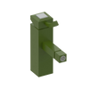 Rubinet Single Control Bidet Fitting (less drain) Green Envy