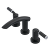 Rubinet Widespread Lav. Set. (less drain) Matt Black