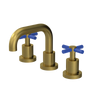 Rubinet Widespread Lav. Set. (less drain) Antique Brass Matt