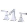 Rubinet Widespread Lav. Set. (less drain) Satin Chrome