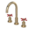 Rubinet Widespread Kitchen Set with LaSalle Spout Gold
