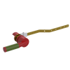 Rubinet Trip Levers Maroon