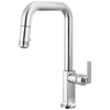 Brizo Pull Down Faucet With Square Spout Less Handle