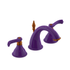 Rubinet Widespread Lav. Set. (less drain) Purple Haze