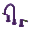 Rubinet Widespread Lav set (less drain) Purple Haze