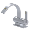 Rubinet Single Control Bidet Fitting (less drain) Satin Chrome