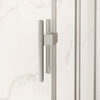 Kalia KONCEPT EVO Sliding Shower door 60” x 77” with 32" return panel - KP protective film (Reversible) – DR2131-125-005/DR2132-005/DR2052-125-005
