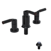 Rubinet Bidet Fitting with Spray, Diverter, and Vacum Breaker (Less Drain) Black