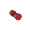 Rubinet Shower Door Knob (set) Red