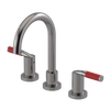 Rubinet Widespread Lav set (less drain) Polished Nickel