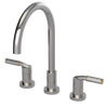 Rubinet Widespread Kitchen Set Polished Nickel