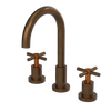 Rubinet Widespread Kitchen Set with LaSalle Spout Tuscan Brass