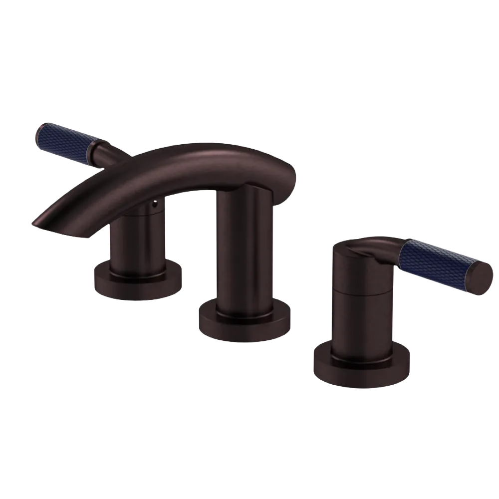 Rubinet Widespread Lav. Set. (less drain) Oil Rubbed Bronze