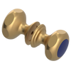 Rubinet Shower Door Knob (set) Satin Gold