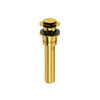 Perrin & Rowe Lavatory Push Drain With Overflow