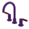Rubinet Widespread Lav. Set. (less drain) Purple Haze