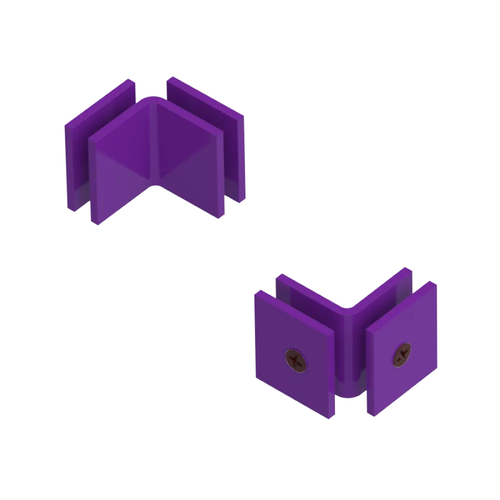 Rubinet 90 Glass to Glass Open Face Purple Haze