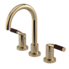 Rubinet Widespread Lav. Set. (less drain) Gold