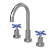 Rubinet Widespread Kitchen Set with LaSalle Spout Satin Nickel
