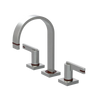 Rubinet Widespread Lav. Set. (less drain) Satin Nickel